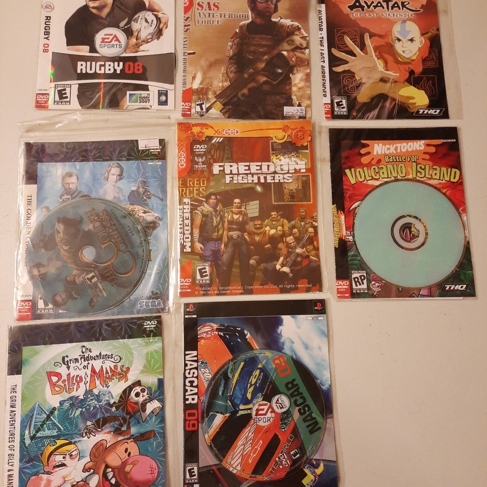 PC games lot of 8,8 total,avatar,more